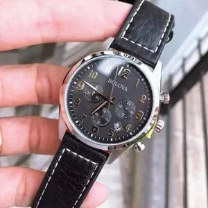 s-l400.jpg Mens Bulova Indicator 41mm Watch! New! main image 1